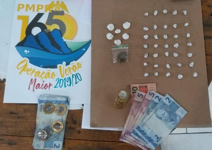 Três são encaminhados por envolvimento com drogas no Litoral do Paraná