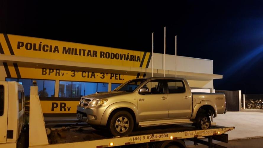 Polícia Rodoviária encaminha adolescente e recupera caminhonete no Noroeste do estado