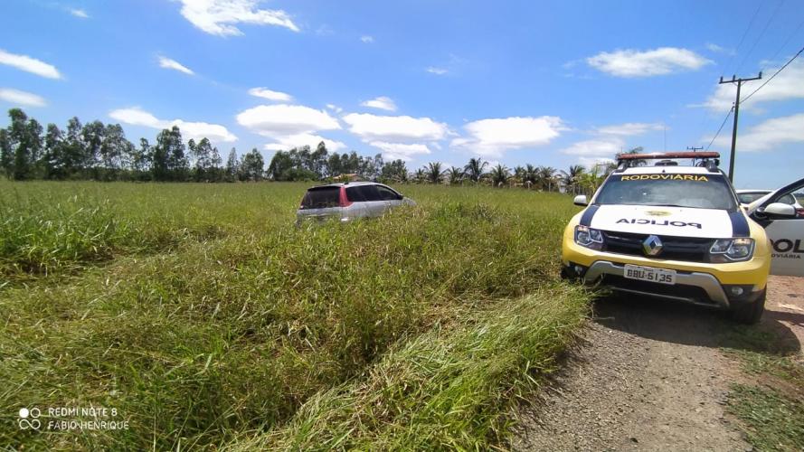BPRv apreende diversas caixas de cigarros contrabandeados em veículo no Noroeste do estado