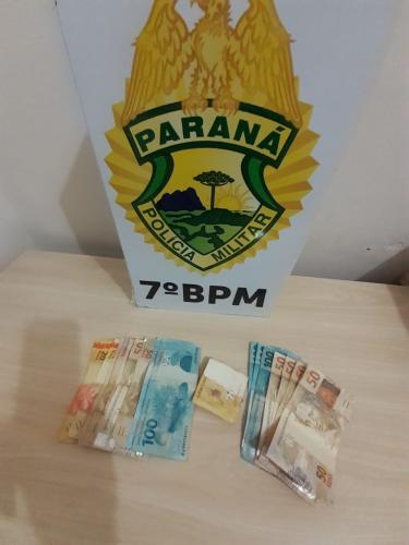 PM encaminha suspeitos de furto à estabelecimento e recupera pertences em Moreira Sales (PR)