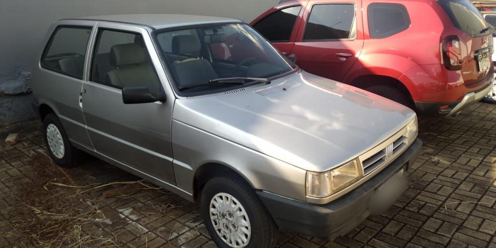 Veículo furtado é recuperado pela PM na cidade de Londrina, no Norte do Paraná