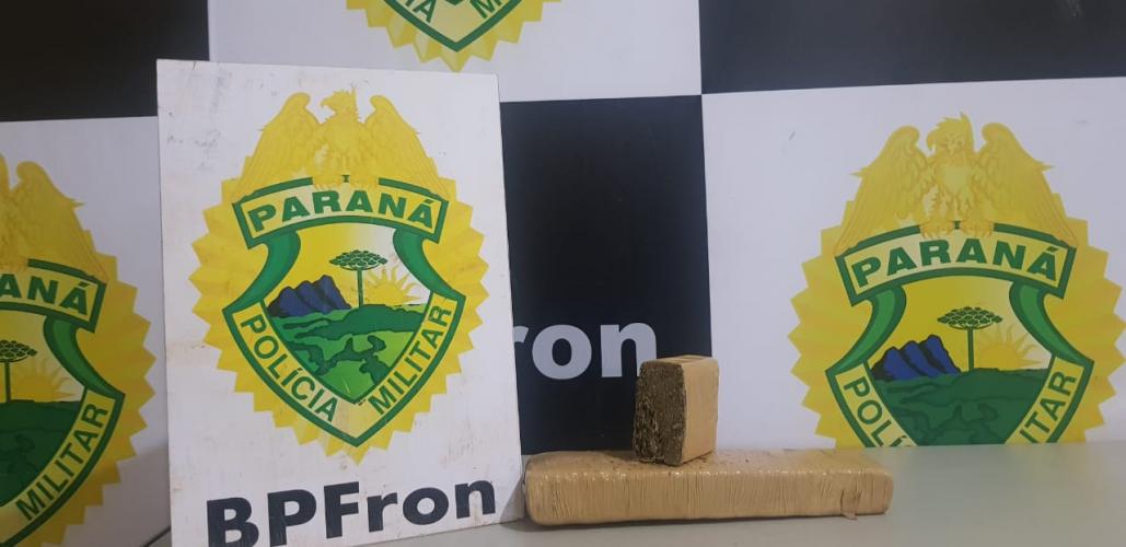 BPFron apreende 900 gramas de maconha durante Operação Hórus no Oeste do estado