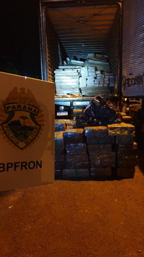 Batalhão de Fronteira apreende quase 2 toneladas de maconha em Cascavel