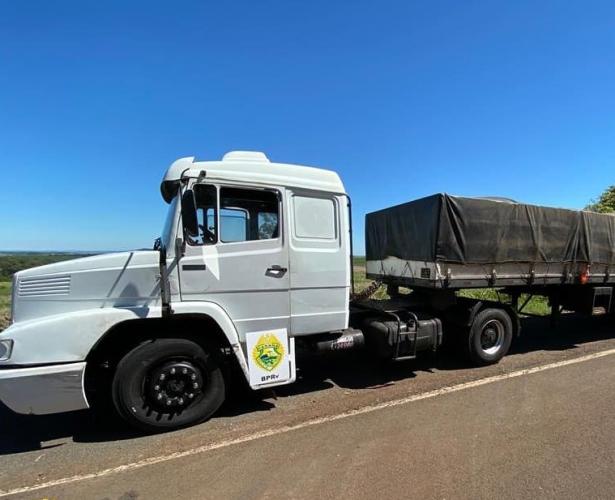 BPRv recupera caminhão furtado no Norte do estado