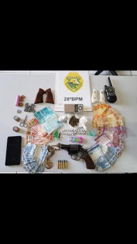 Confusão com tiros na área rural de Palmeira termina com quatro presos pela PM
