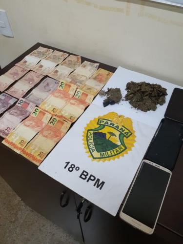 No Norte do estado, PM prende homem e encaminha quatro adolescentes em ocorrências distintas