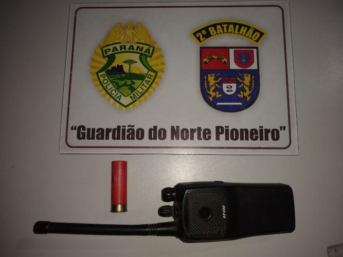 Após denúncia de briga, duas pessoas são encaminhadas pela PM de Jacarezinho, no Norte Pioneiro