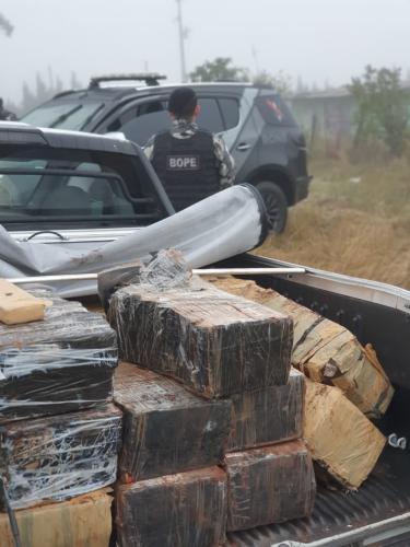 BOPE apreende quase meia tonelada de maconha na RMC