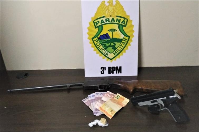 No Sudoeste do estado, PM cumpre seis Mandados de Prisão e apreende uma arma de fogo