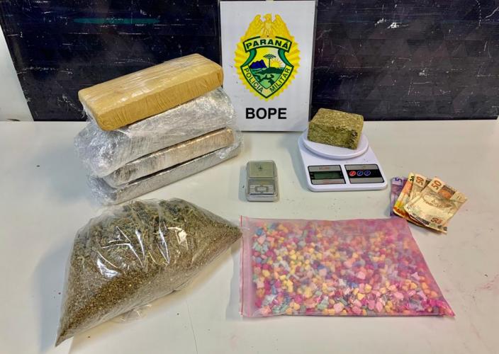 BOPE encontra droga dentro de geladeira e recupera carro roubado na Capital e RMC