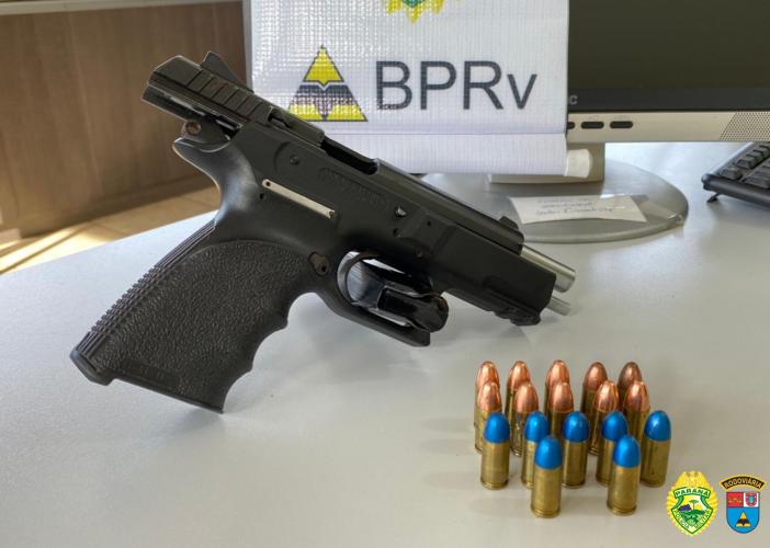 Arma israelense é apreendida pela Polícia Rodoviária Estadual no Noroeste do Paraná