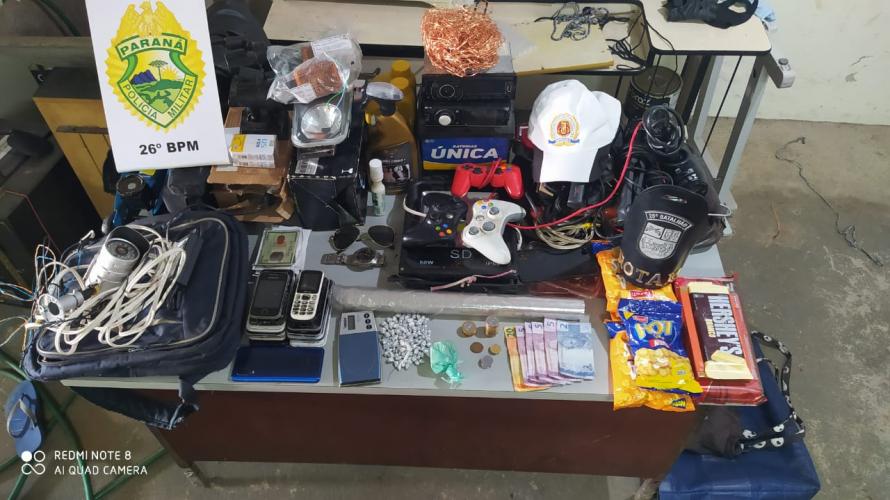 Quatro pessoas são presas por envolvimento com o tráfico de drogas em Telêmaco Borba, nos Campos Gerais