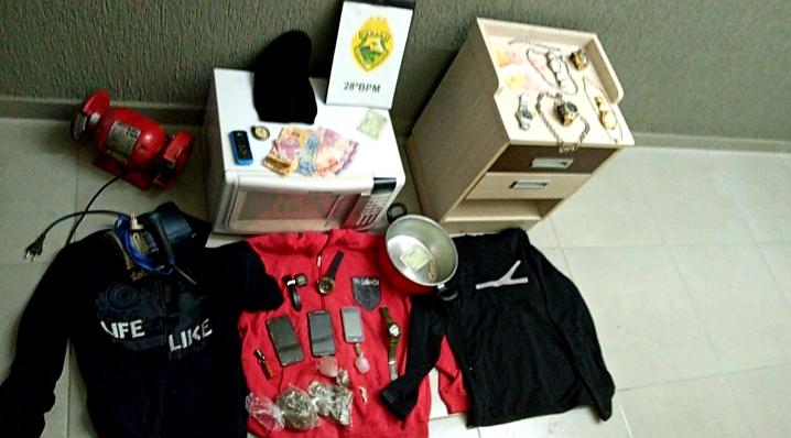 Na Lapa (PR), Polícias Militar e Civil cumprem Mandados e prendem três pessoas