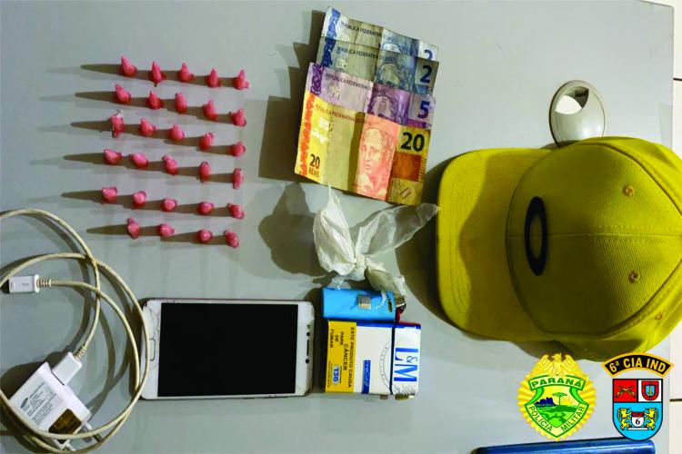 Mandado de prisão é cumprido por policiais militares em Faxinal (PR)