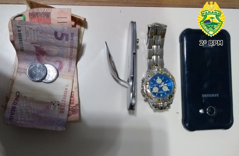 Durante patrulhamento, PM apreende adolescente no centro de Ribeirão do Pinhal (PR)