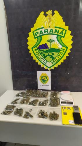 Em Curitiba, PM prende homem e apreende murruga e mais de 50 pontos de LSD