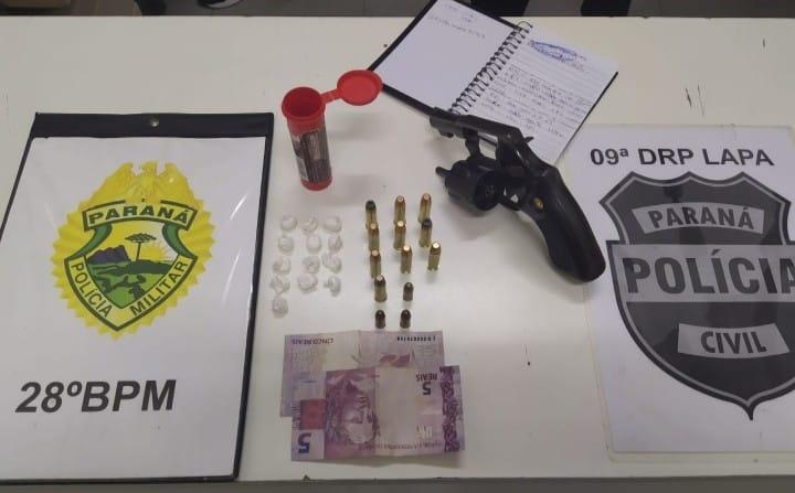 Em Contenda, PM cumpre mandado de Busca e Apreensão e prende duas pessoas