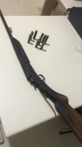 Polícia Ambiental apreende quatro espingardas e diversos cartuchos em situações distintas no Norte do estado