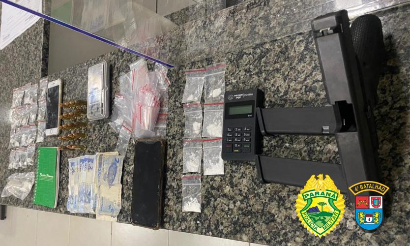 No Noroeste do estado, PM prende seis pessoas e apreende uma pistola em situações distintas