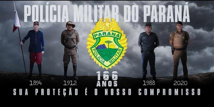 166 anos da PMPR
