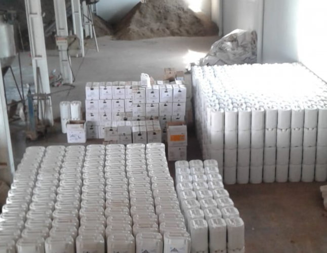 Ação conjunta do BPRv e do 8º Batalhão resulta na recuperação de carga de defensivos agrícolas no Noroeste do estado