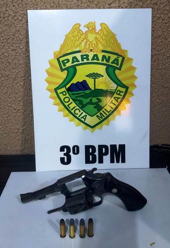 No Sudoeste do estado, PM apreende cinco armas de fogo e prende cinco pessoas em situações distintas