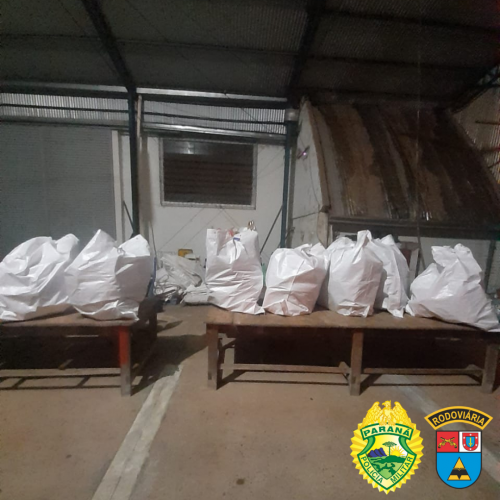 Ao abordar ônibus, BPRv apreende diversos produtos contrabandeados do Paraguai, no Noroeste do estado