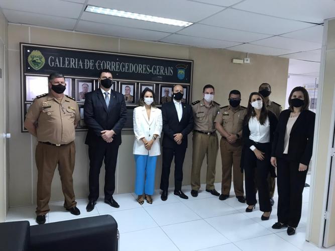 COGER recebe visita de magistrados na Capital do estado