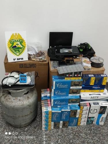 Bar que funcionava como ponto de receptação de objetos furtados é abordado pela PM em Matinhos