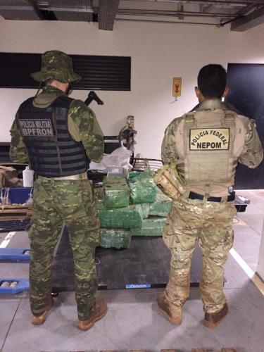 Ação da Operação Hórus resulta na apreensão de 256 quilos de maconha em Guaíra (PR)