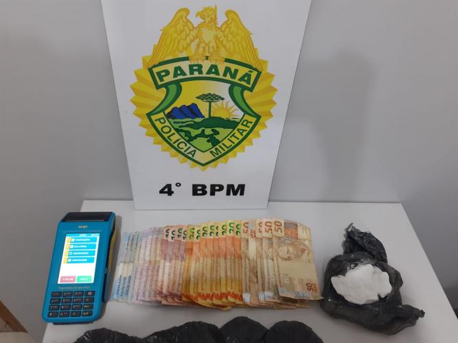 Em Sarandi, PM prende homem envolvido com tráfico de drogas e apreende cocaína