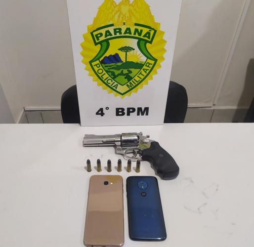 Dois homens são presos e arma de fogo é apreendida em Sarandi, no Noroeste do estado