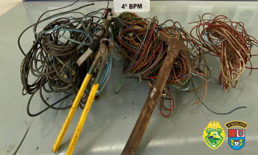 Suspeito é preso momentos depois de furto em Maringá, no Noroeste do Paraná