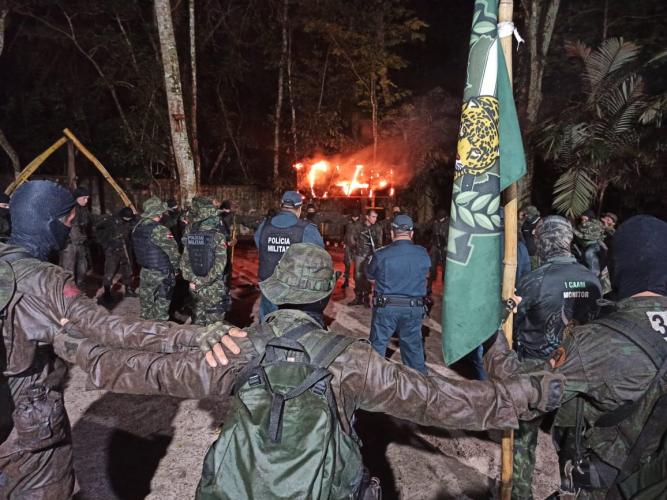 Policial ambiental paranaense conclui com êxito Curso de Ações Ambientais no Pará (PA)