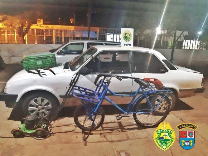 PM encaminha homem por receptação e apreende carro utilizado em estelionatos em Paiçandu (PR)