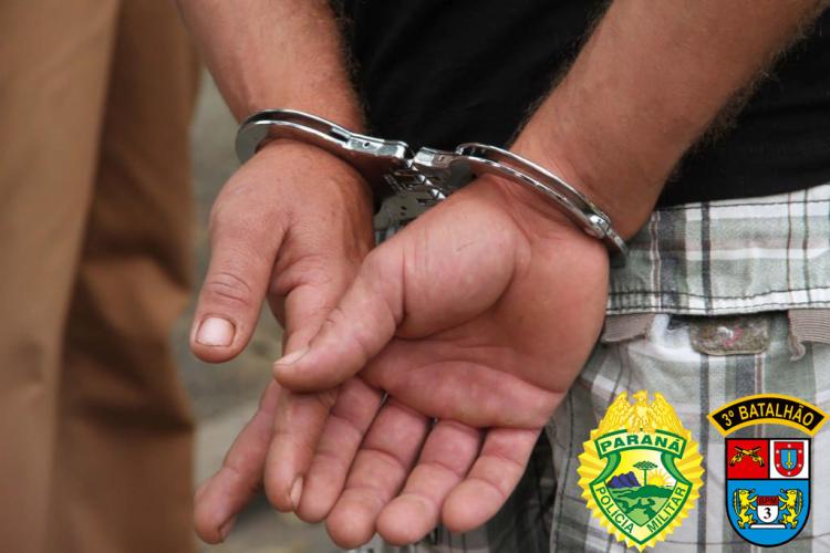 No Sudoeste do estado, PM prende homem suspeito de roubo, furto e ameaça