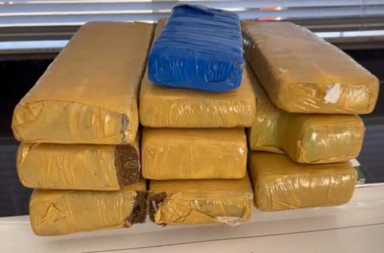 Em duas abordagens, BPRv apreende 65 quilos de drogas no Noroeste do estado