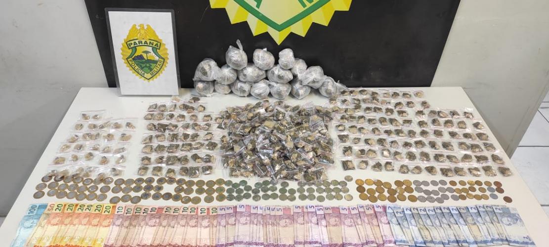 ROCAM prende homem que abastecia pontos de tráfico com maconha na CIC