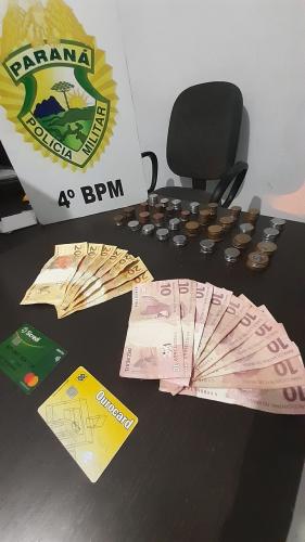PM prende homem que tentou roubar ponto comercial de Maringá (PR)