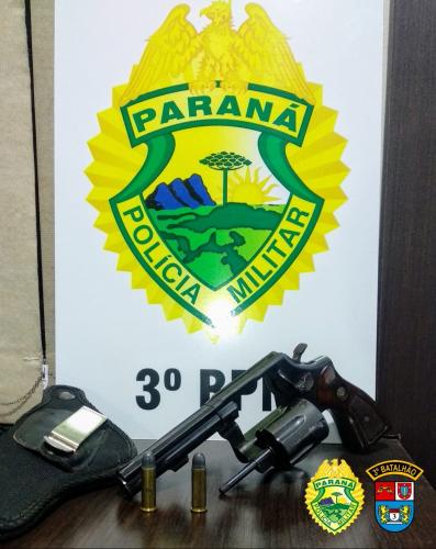 PM apreende arma de fogo e cumpre três Mandados de Prisão no Sudoeste do estado