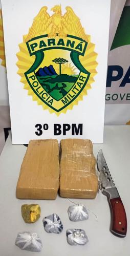 PM encaminha seis pessoas e apreende mais de um quilo de maconha no Sudoeste do estado