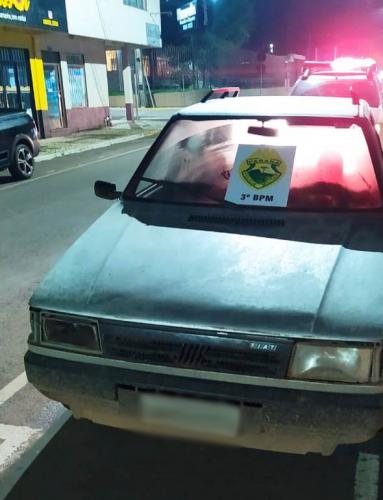 Após denúncia, homem é preso suspeito de comprar carro carro furtado por R$ 500,00, em Palmas (PR)