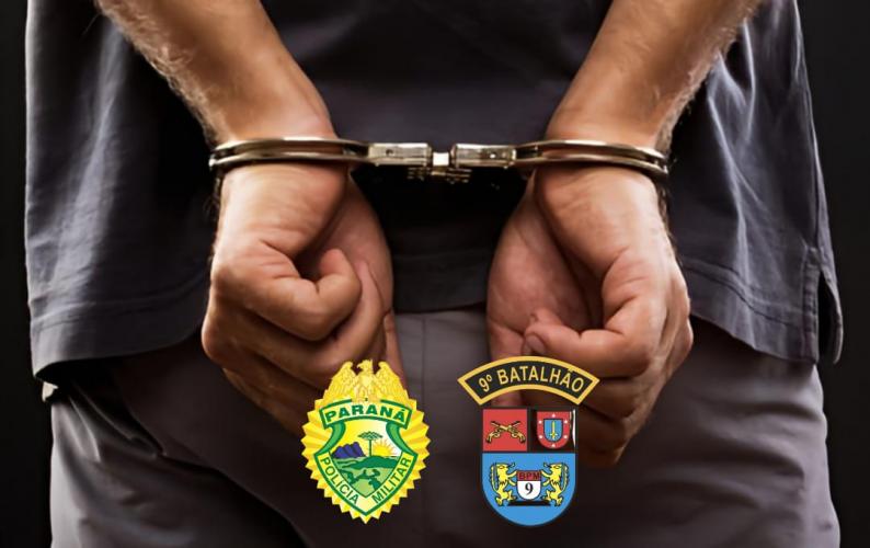 Policiais militares prendem homem procurado pela justiça em Pontal do Paraná, litoral do estado