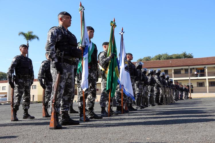Ocorreu nesta terça-feira (24/05), no Quartel do Comando-Geral da PMPR, a formatura de encerramento do XVII Curso de Controle de Distúrbios Civis 2022