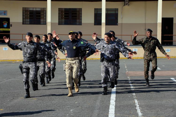 Ocorreu nesta terça-feira (24/05), no Quartel do Comando-Geral da PMPR, a formatura de encerramento do XVII Curso de Controle de Distúrbios Civis 2022