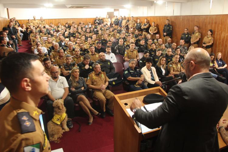 Foto: Soldado Ismael Ponchio / PMPR