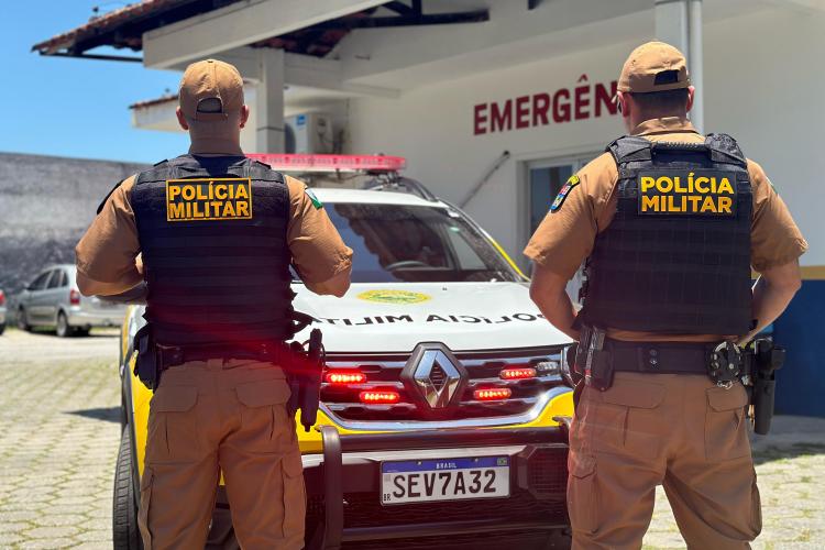 “Ação Rápida da Polícia Militar Salva Vida em Incidente com Serra Elétrica em Pontal do Paraná”