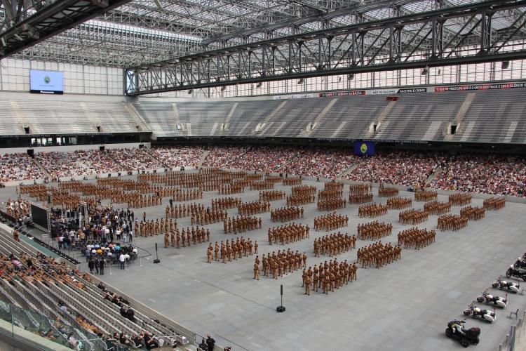 Governador sanciona lei que amplia o efetivo da Polícia Militar do Paraná