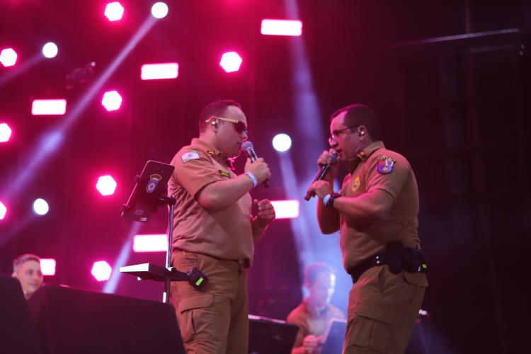 Banda animou o público no Palco Principal