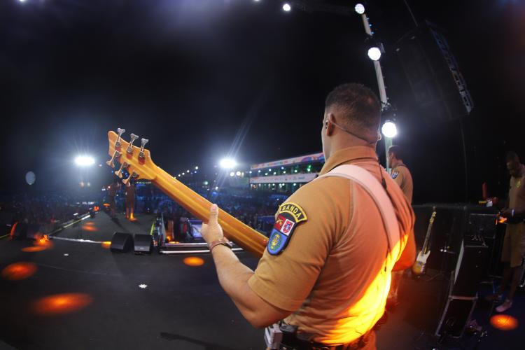 Banda animou o público no Palco Principal